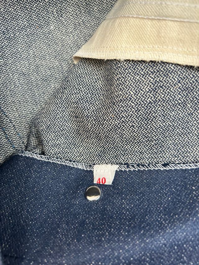 Falda Vaquera Midi Vintage Talla 40