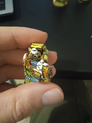 Command squad imperial fist space marine warhammer