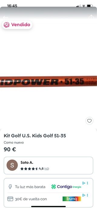 Kit Golf U.S. Kids Golf 51-35