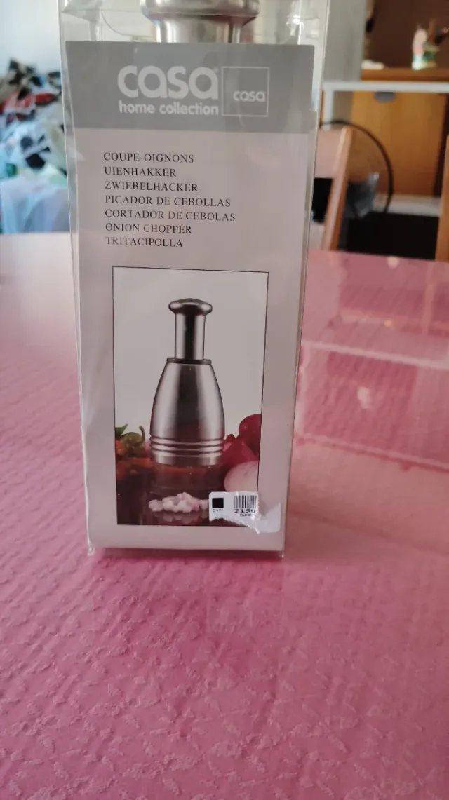 Picadora manual acero inoxidable Casa