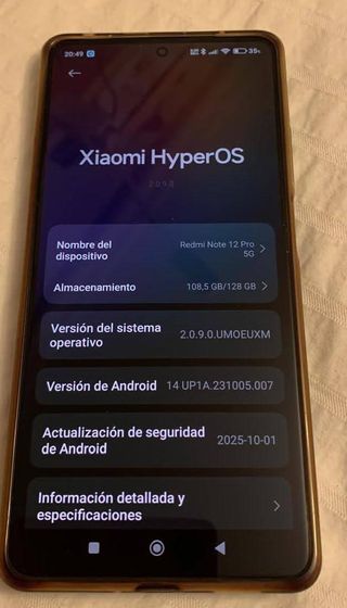 Xiaomi Redmi Note 12 Pro 5G Nero