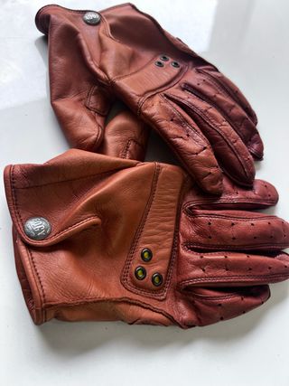 Guantes de moto Fogy Marrón