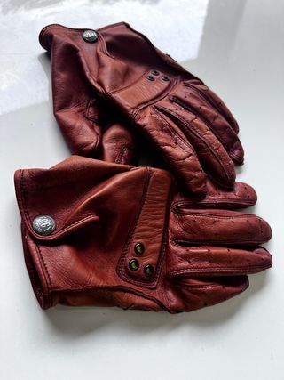 Guantes de moto Fogy Marrón