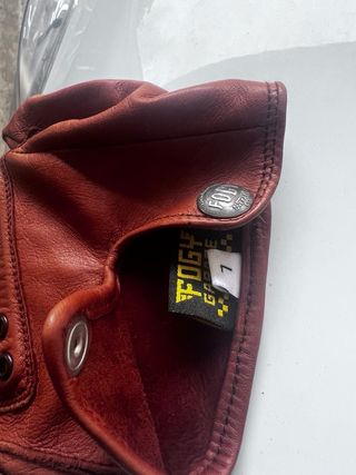 Guantes de moto Fogy Marrón