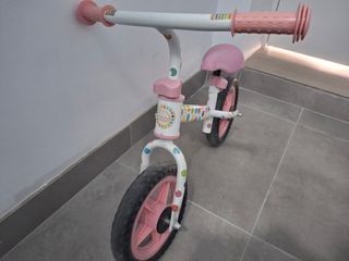 Bici sin pedales niña rosa