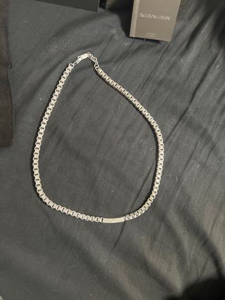 Cadena Emporio Armani Plata