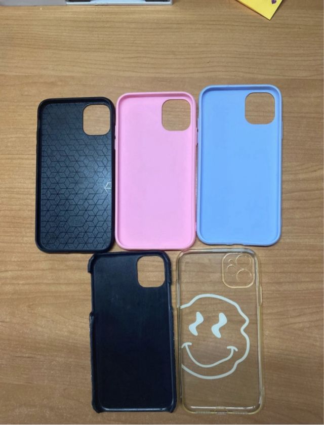 Capas para iPhone 11 (Pacote de 5)