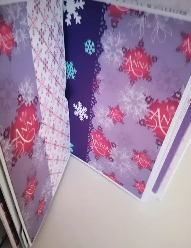 Frozen Álbum de fotos Scrap  hecho a man