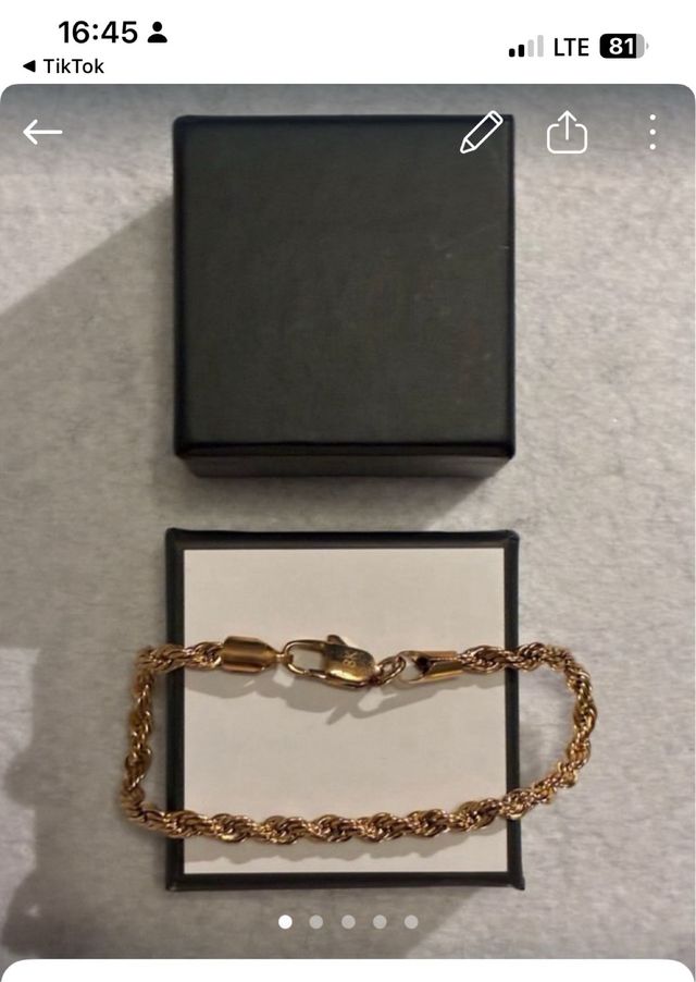 Pack Cadena y Pulsera Oro 18k