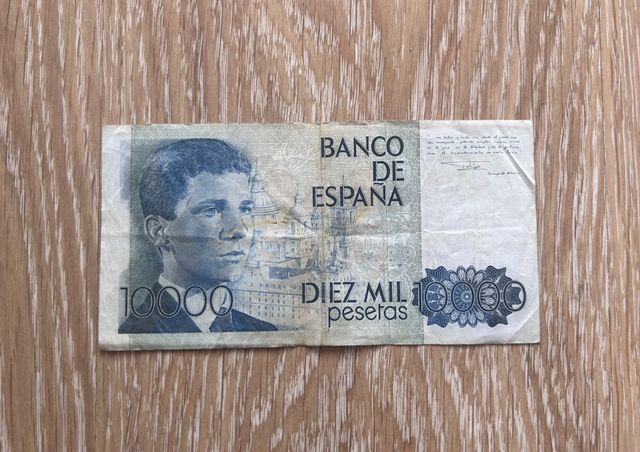 Billete 10.000 Pesetas España 1985 Serie I682707