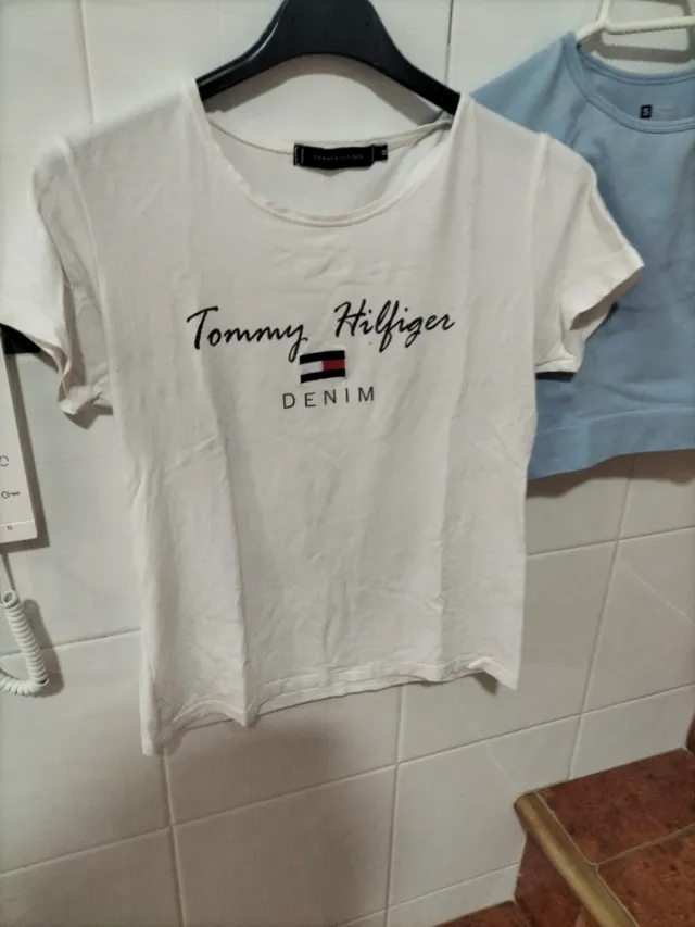 Lote 2 Camisetas Mujer Tommy Hilfiger