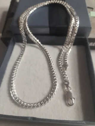 Cadena Plata 925 Trenzada