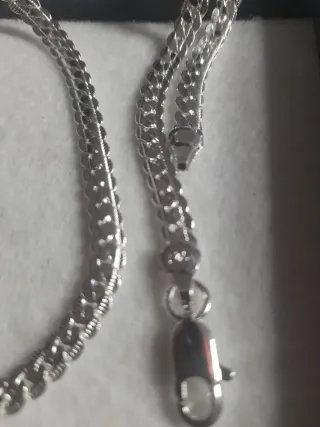 Cadena Plata 925 Trenzada