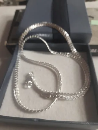 Cadena Plata 925 Trenzada