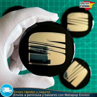 Emblema Sea 60mm Pegatina Aluminio Tapacubo Llanta