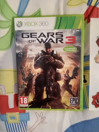 Gears of War 3 Xbox 360 + Pegatinas
