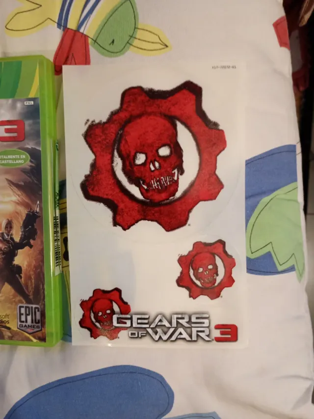 Gears of War 3 Xbox 360 + Adesivi