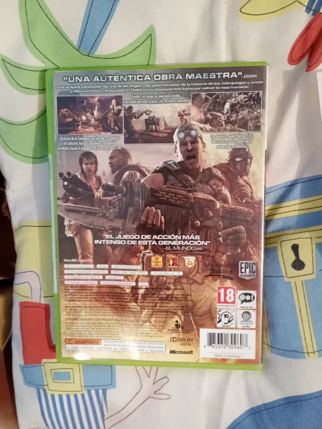 Gears of War 3 Xbox 360 + Adesivi