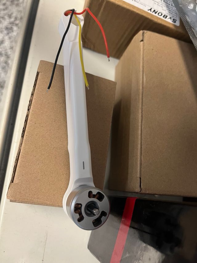 Ricambio Drone Motore e Braccio Bianco