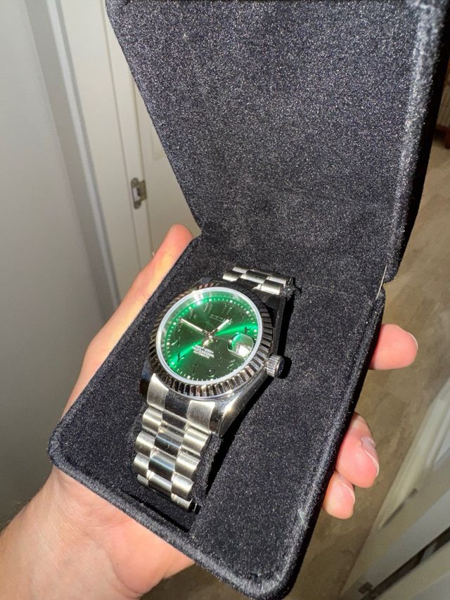 Seiko Mod Esfera Verde arábica
