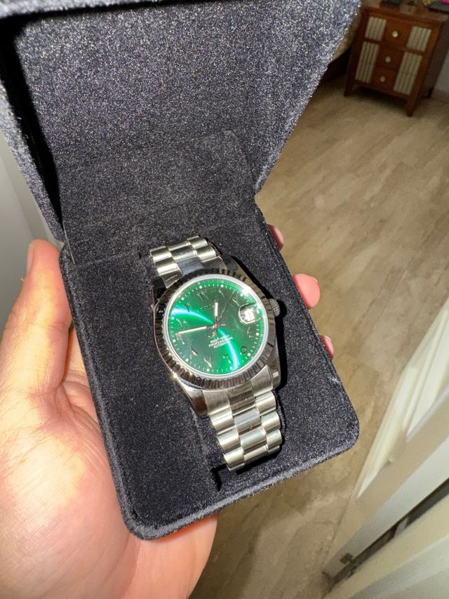 Seiko Mod Esfera Verde arábica