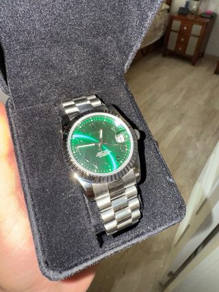 Seiko Mod Esfera Verde arábica