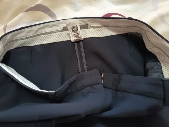 Pantalón de vestir azul T.46