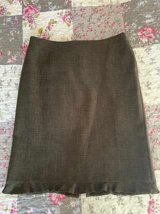 FALDA VERDE MILITAR - EL CORTE INGLÉS