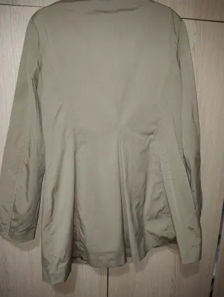 Gabardina Zara Beige Mujer