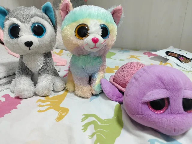 Lote 3 peluches TY originales