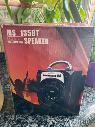 Altavoz MS-135BT Multimedia Bluetooth