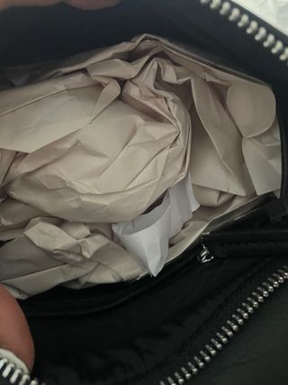 Bolso bandolera Desigual bordado negro