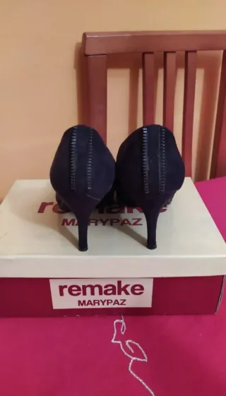 Zapatos de tacón MARYPAZ terciopelo
