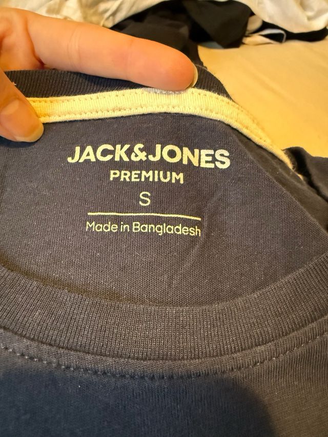 Camiseta Jack & Jones azul marino Talla S