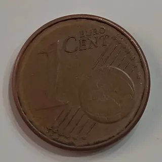 Moneda 1 Céntimo Euro Países Bajos 2000