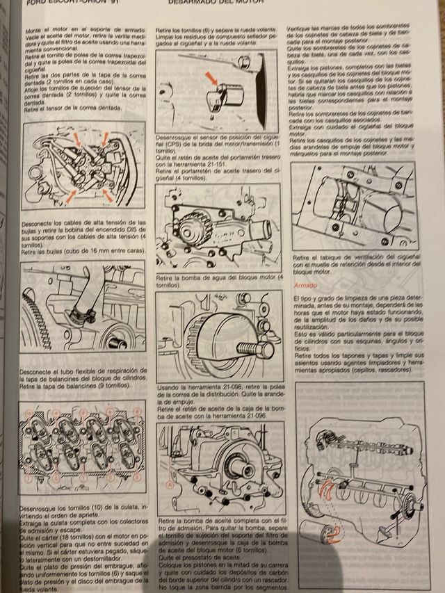 Manual Taller Ford Escort-Orion '91