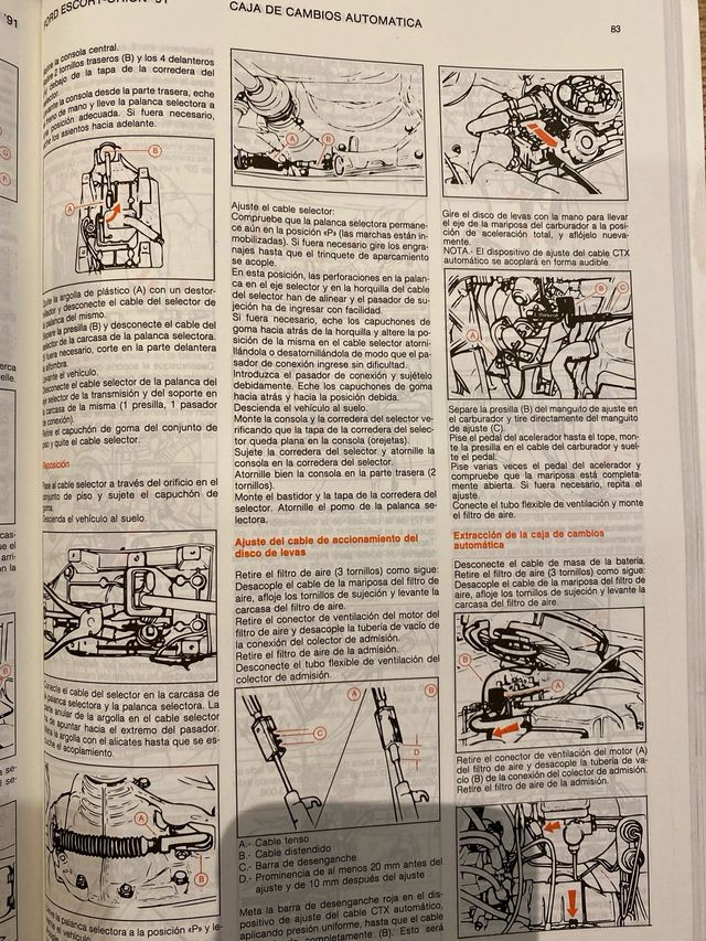 Manual Taller Ford Escort-Orion '91