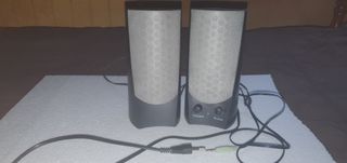 Coppia di altoparlanti PC/Tablet/Mobile come nuovi