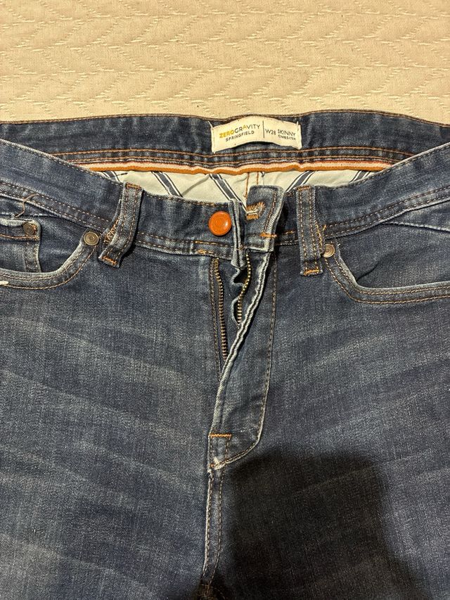 Pantalón vaquero Skinny Springfield Talla 38