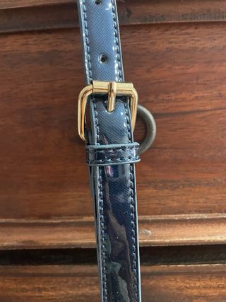 Bolso bandolera Desigual azul brillante