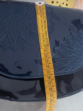 Bolso bandolera Desigual azul brillante