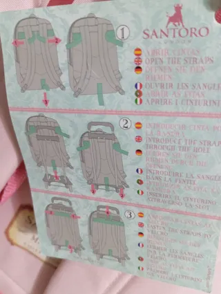 MOCHILA ESCOLAR " SANTORO LONDON"