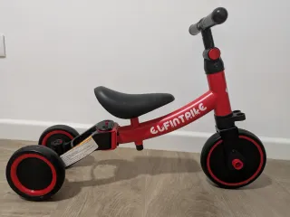 Bicicleta 1-2 años Roja