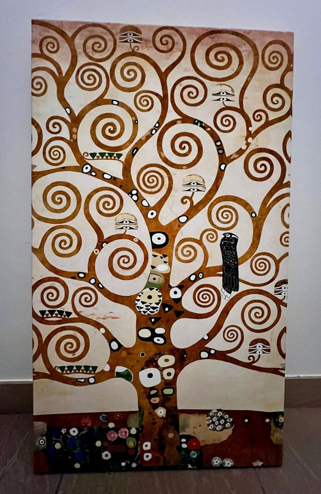 Tríptico Gustav Klimt El Árbol de la Vida