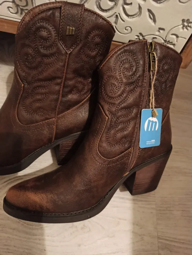 Botas camperas Mustang Marrones