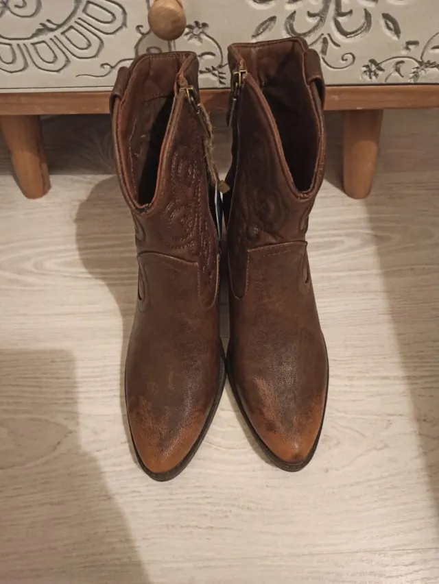 Botas camperas Mustang Marrones