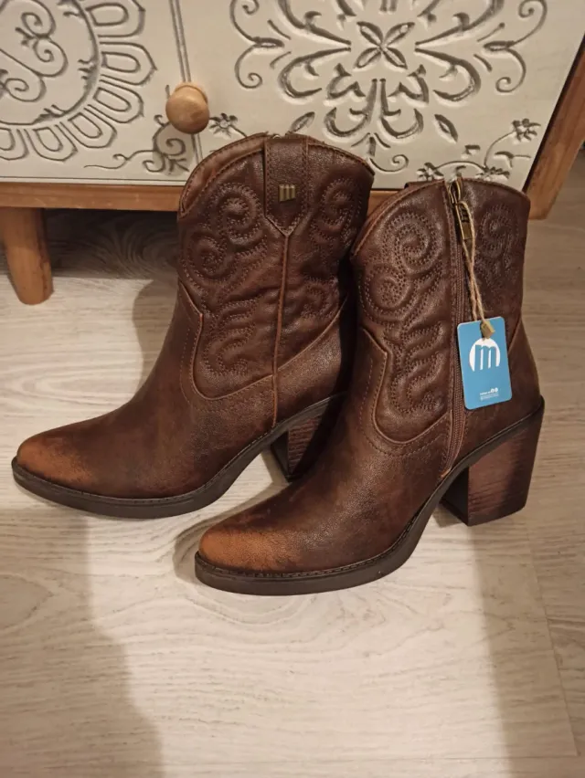 Botas camperas Mustang Marrones