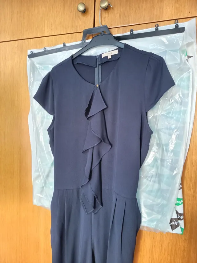 Vestido Azul Marino Talla 46