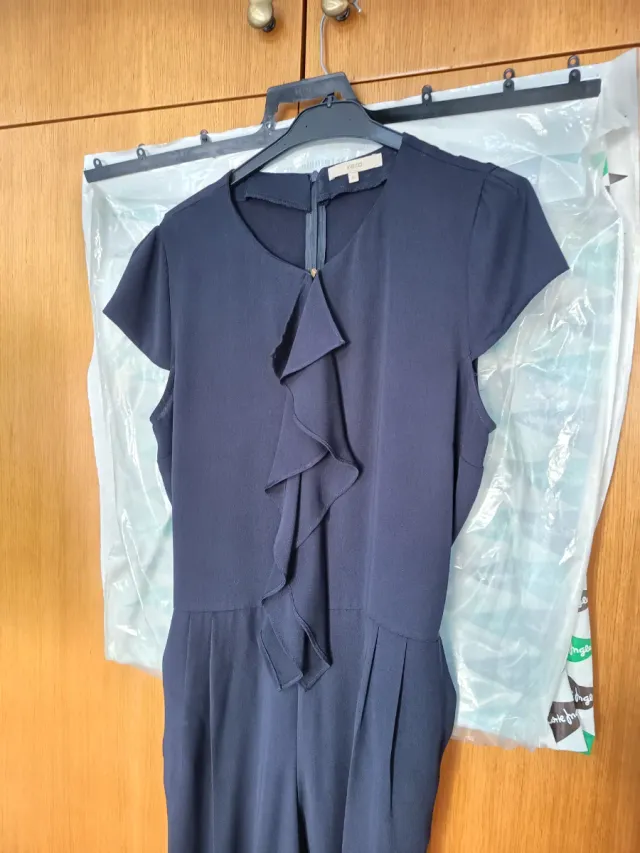 Vestido Azul Marino Talla 46