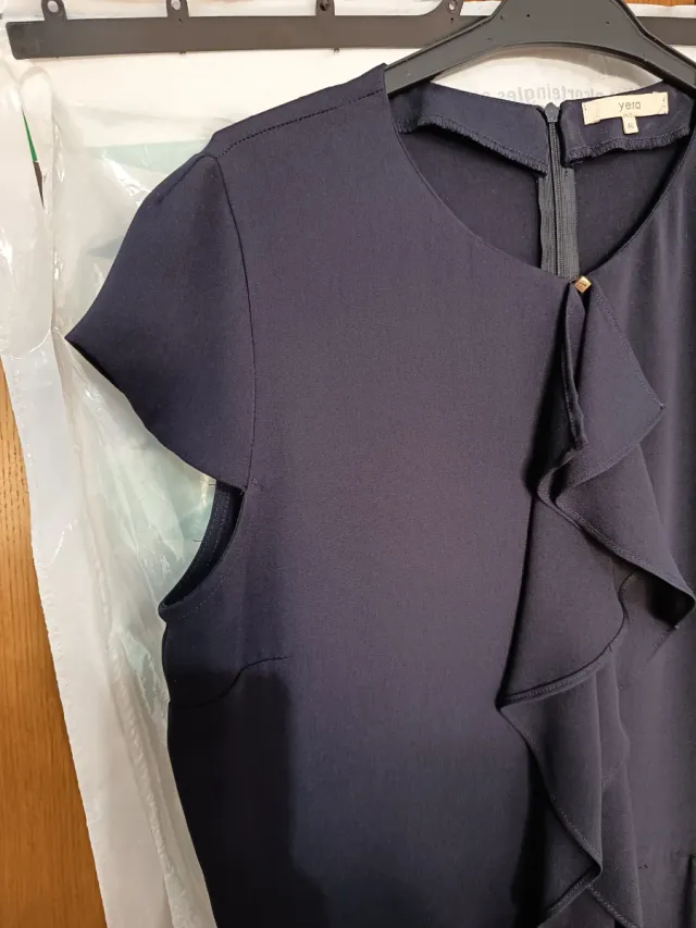 Vestido Azul Marino Talla 46